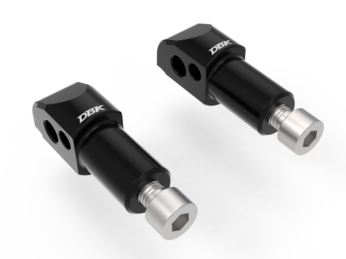 DBK Special Parts (Ducabike) Passenger Foot peg Adapters for DBK Racing and Sport Footpegs For Triumph -Type 1 DBK Special Parts (Ducabike) Passenger Foot peg Adapters for DBK Racing and Sport Footpegs For Triumph -Type 1